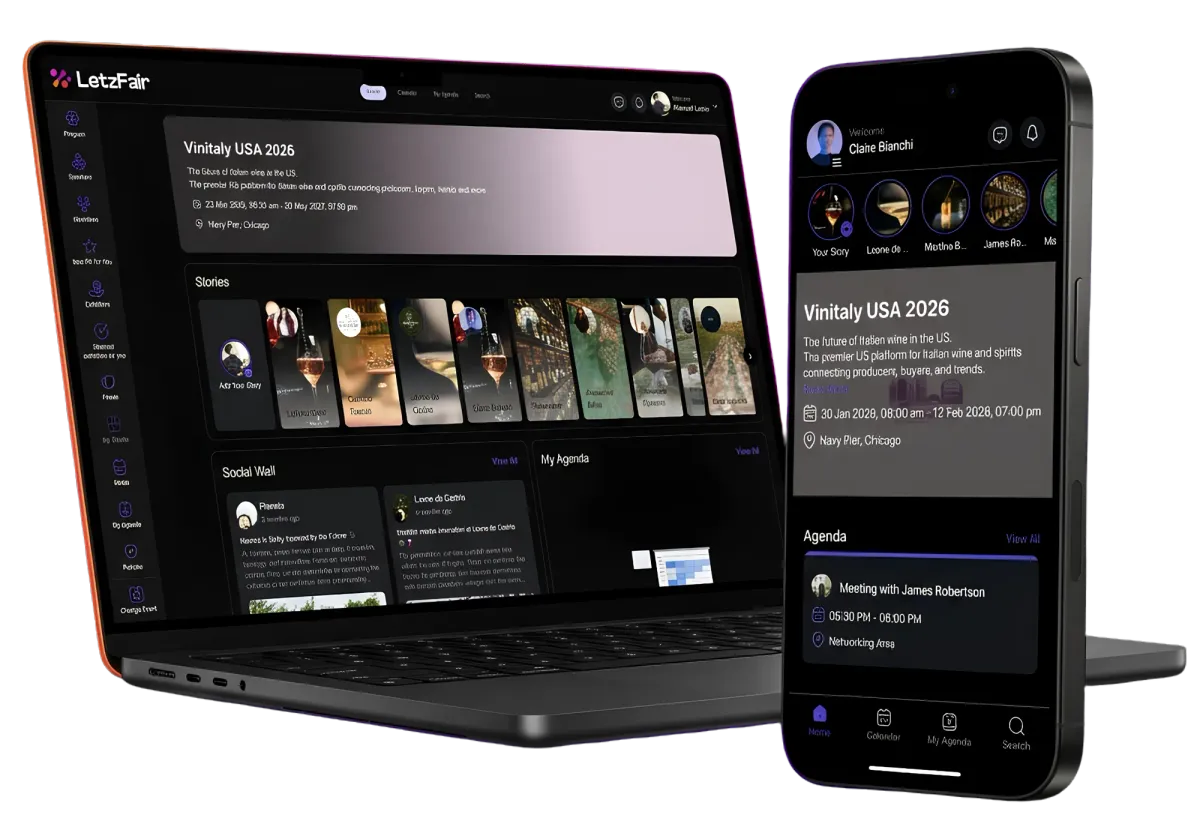 LetzFair on a laptop and a phone