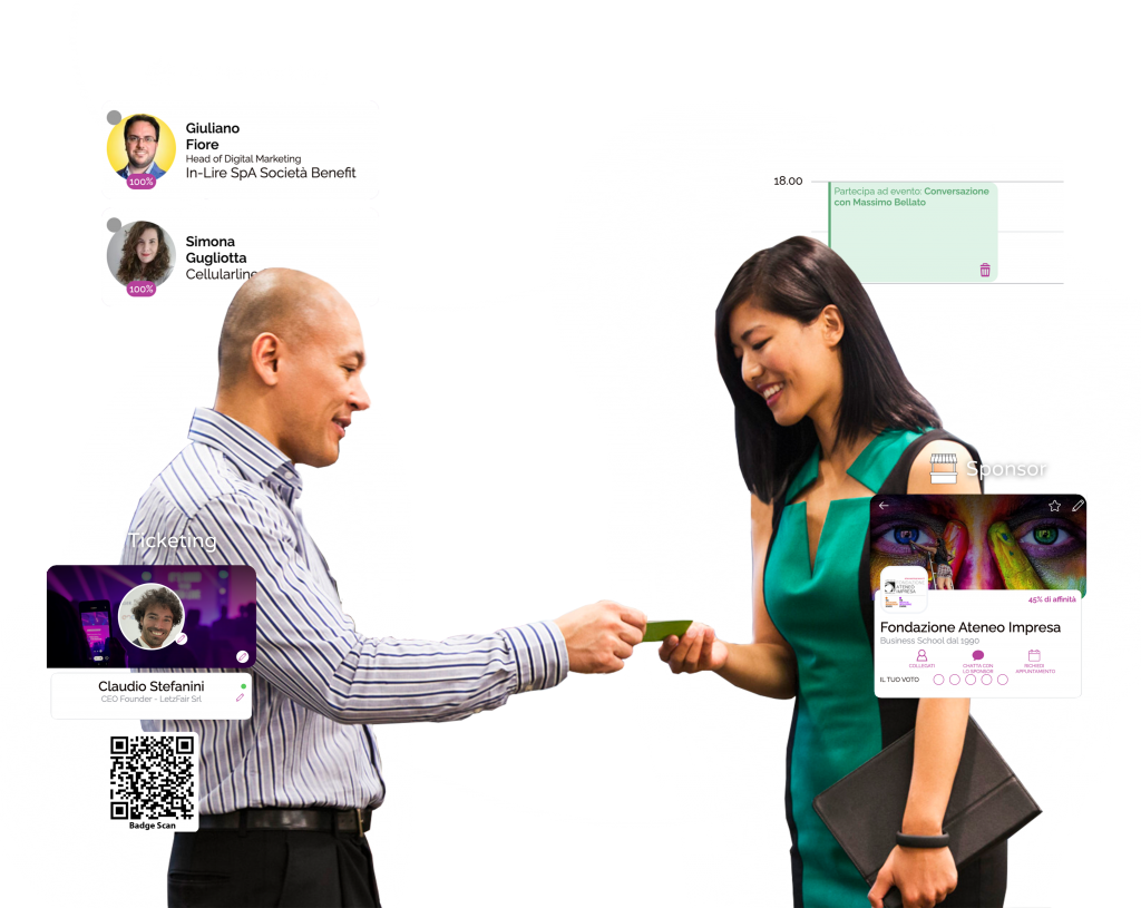 The networking & matchmaking App 1 Aggiungi corpo del testo